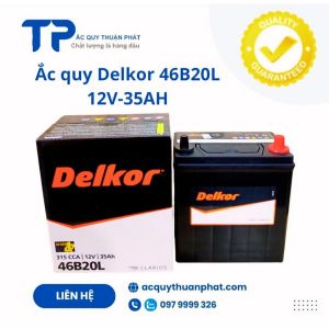 Ắc quy Delkor 46B20L 12V-35AH