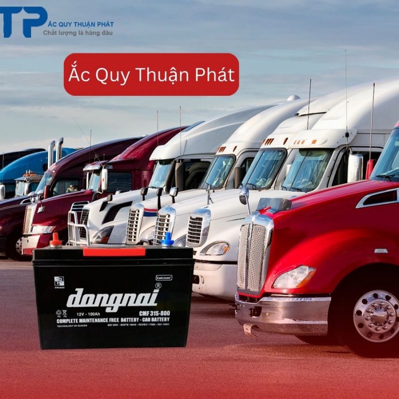 Ắc quy Đồng nai 31S800 chuyên dụng cho xe container