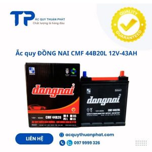 Ắc quy ĐỒNG NAI CMF 44B20L 12V-43AH