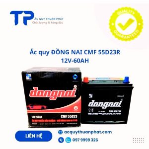 Ắc quy ĐỒNG NAI CMF 55D23R 12V-60AH