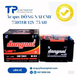 Ắc quy ĐỒNG NAI CMF 75D31R 12V-75AH