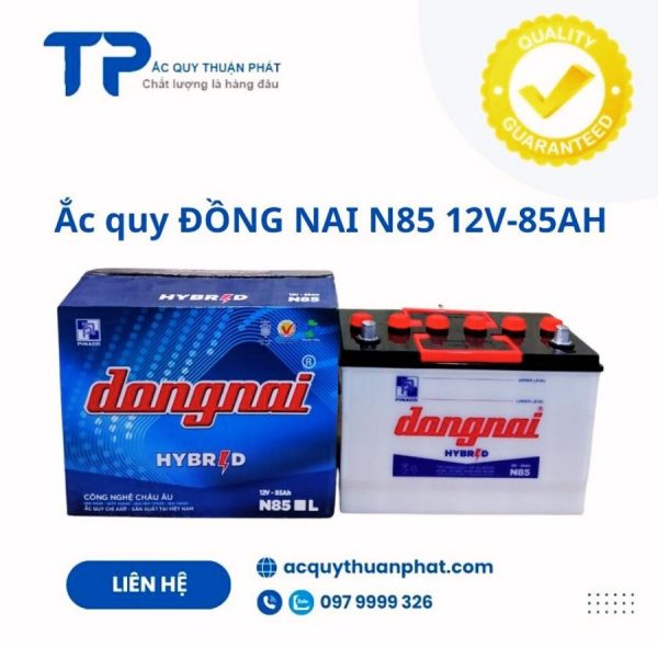 Ắc quy ĐỒNG NAI N85 12V-85AH