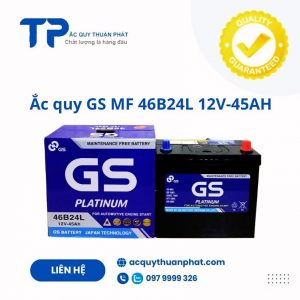 Ắc quy GS MF 46B24L 12V-45AH