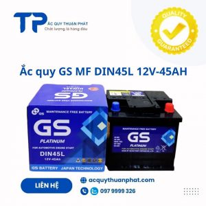 Ắc quy GS MF DIN45L 12V-45AH