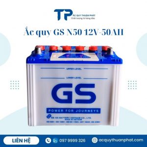 ẮC quy GS N50 12V-50AH chính hãng