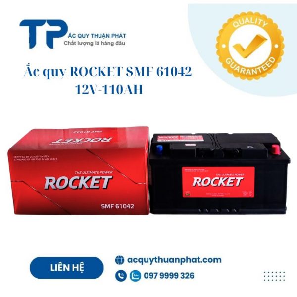 Ắc quy ROCKET SMF Din61042 12V-110AH