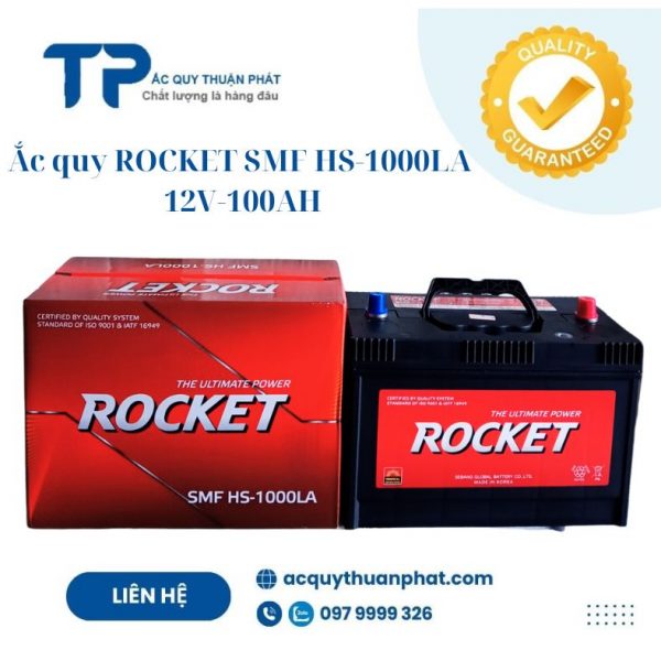 Ắc quy ROCKET SMF HS-1000LA 12V-100AH