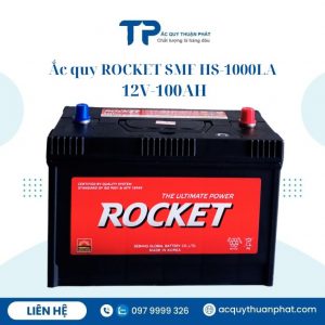 Ắc quy ROCKET SMF HS-1000LA 12V-100AH chính hãng