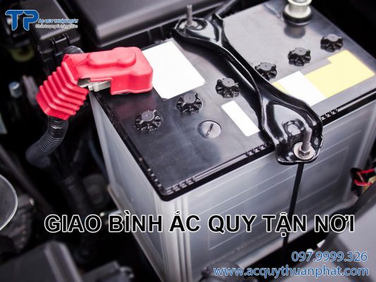 Thuận Phát giao bình và lắp đặt ắc quy ô tô tận nơi