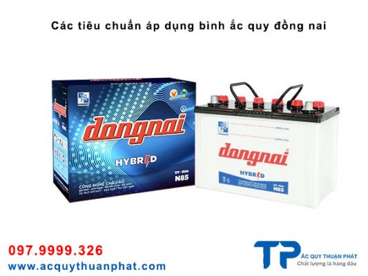 tiêu chuẩn bình ắc quy Đồng Nai