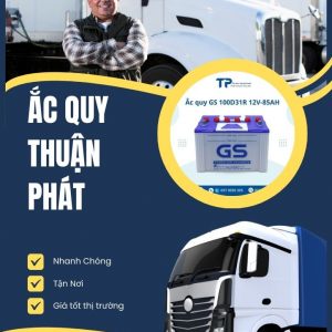 Ắc quy GS 100D31R dung lượng 85AH