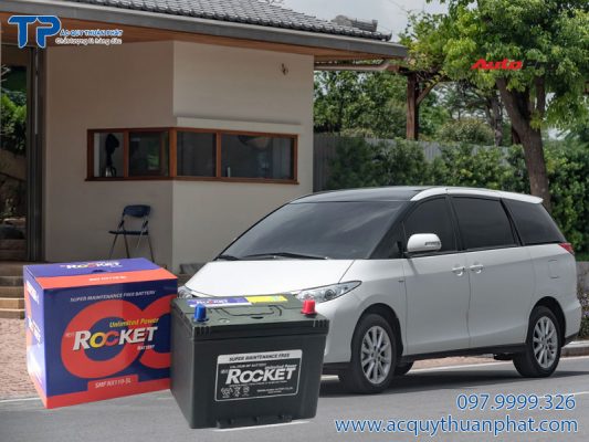 Thuận Phát thay bình ắc quy ô tô Toyota Previa chính hãng 100%