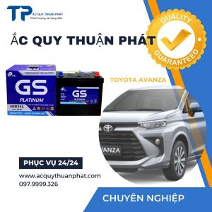 Đại lý ẮC QUY GS MF 44B19L 12V-40AH thủ đức