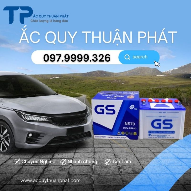 Đại lý ắc quy GS giá tốt tại Thủ Đức