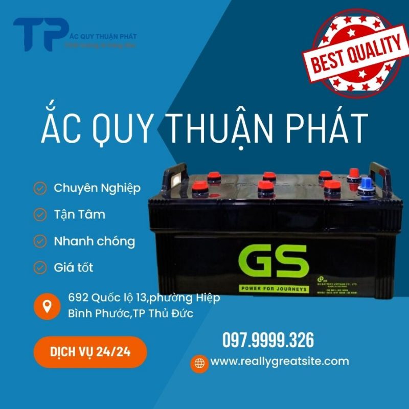 Đại lý ắc quy GS tại Thủ Đức