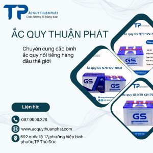 Đại lý ắc quy GS N70 tại thủ đức