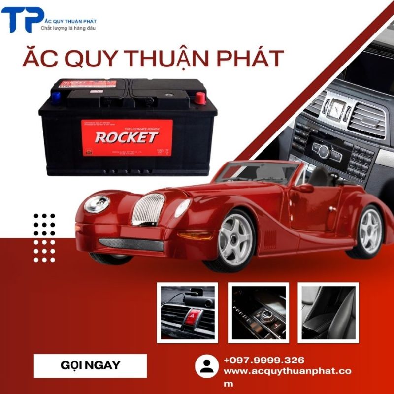 Nhà phân phối ắc quy Rocket tại Thủ Đức