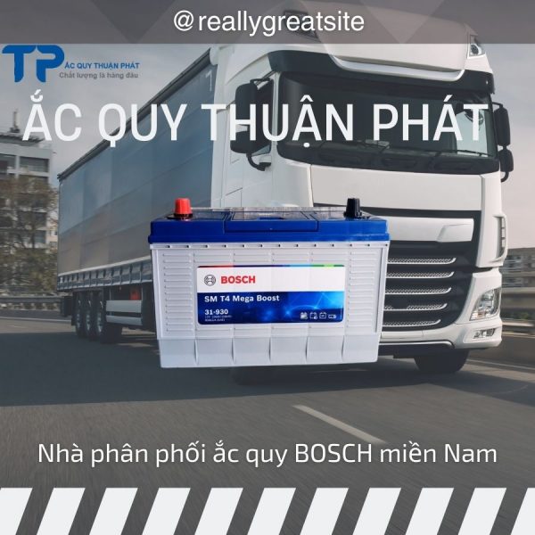 Ắc quy BOSCH 31-930 chuyên dùng cho xe tải