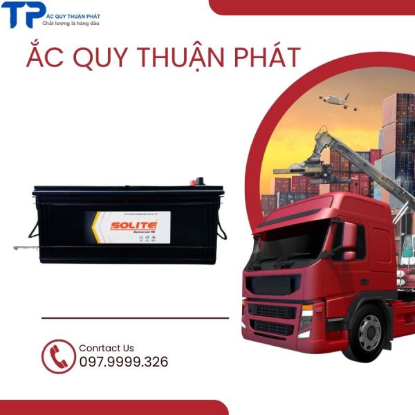 Ắc quy SOLITE CMF N120 chuyên dùng cho xe tải