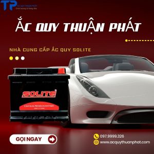 Ắc quy Solite Din54316 chuyên dùng cho xe ô tô