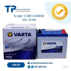 Ắc quy Varta 65B24L 12V-50AH;