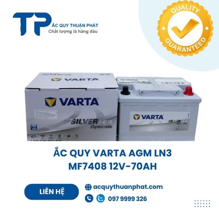 Ắc quy Varta AGM LN3 570901076 12V-70AH - Ắc Quy Thuận Phát