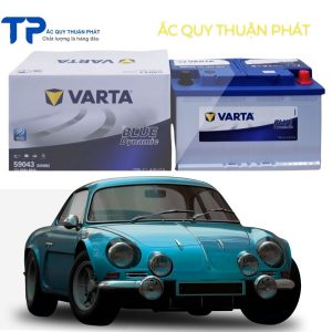 Ắc quy Varta Din59043 chuyên dùng cho xe ô tô