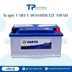 Ắc quy Varta Din61038 12V-110AH chính hãng