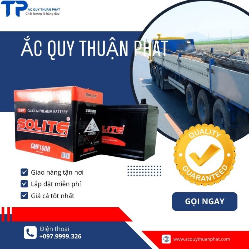 Nhà phân phối ắc quy Solite giá tốt tại Thủ Đức