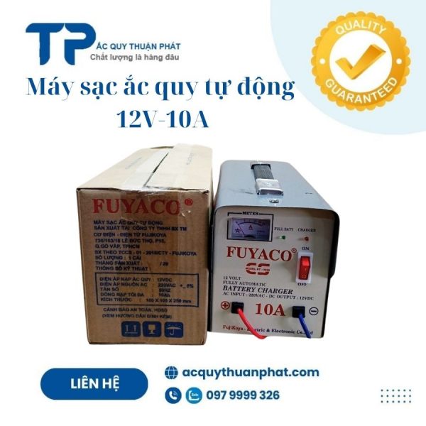 Máy sạc tự động Fuyaco 12V-10A;