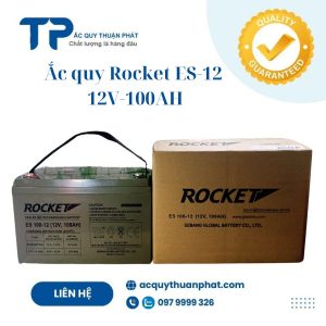 Ắc quy Rocket ES100-12V 12V-100AH;