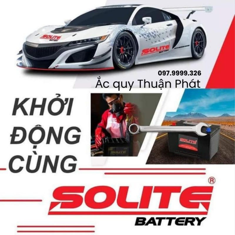 Ắc quy Solite chuyên dùng cho ô tô