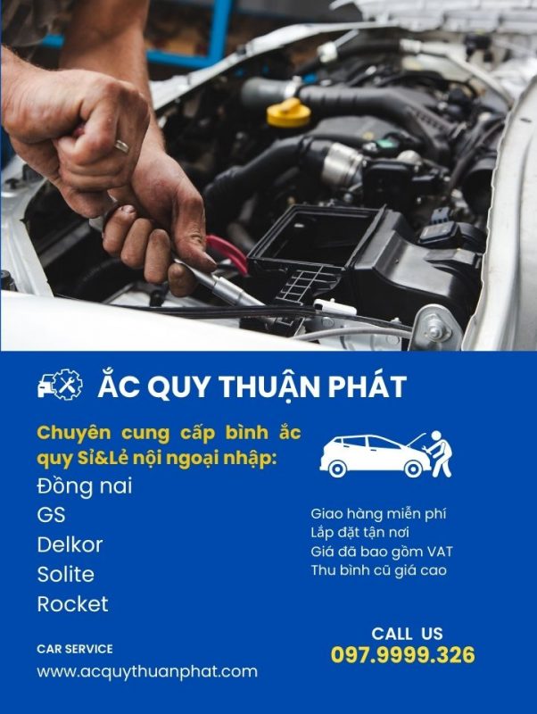 Cứu hộ ắc quy bến xe ngã 4 ga