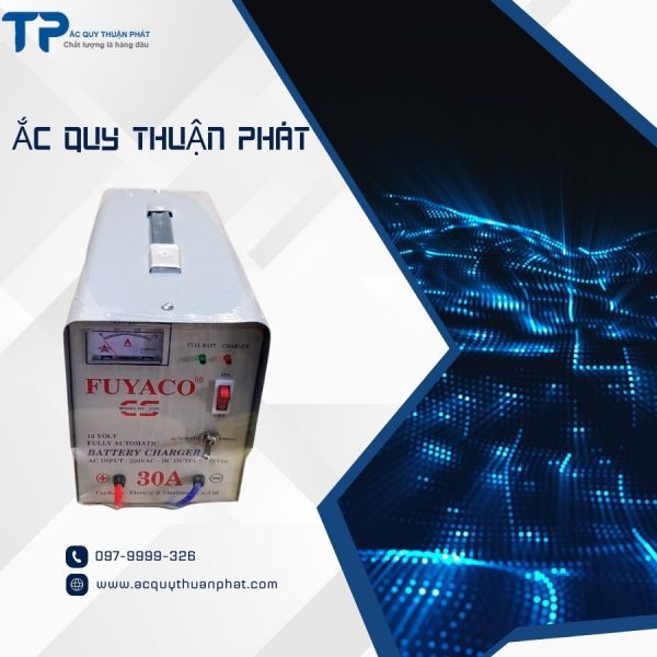 Đại lý máy sạc ắc quy tự động Fuyaco tại TPHCM