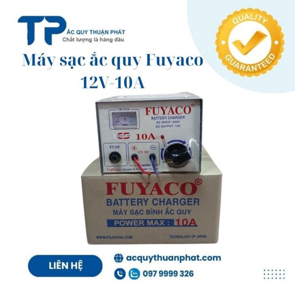 Máy sạc ắc quy Fuyaco 10A;