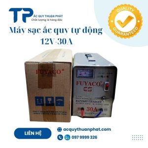 Máy sạc ắc quy tự động Fuyaco 30A;