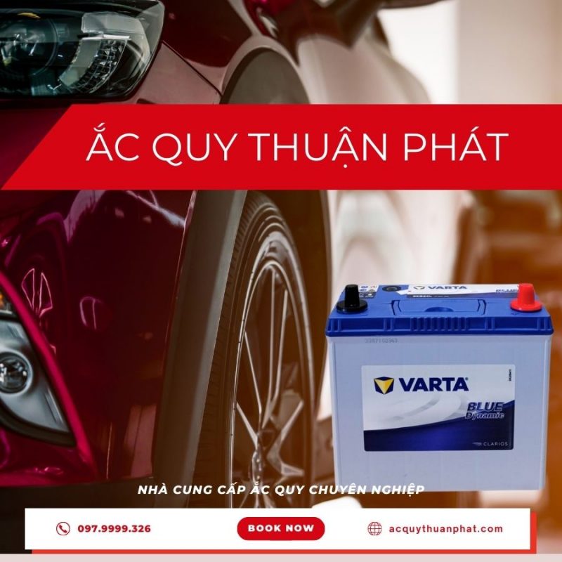 Ắc quy Varta 65B24L chuyên dùng cho xe ô tô