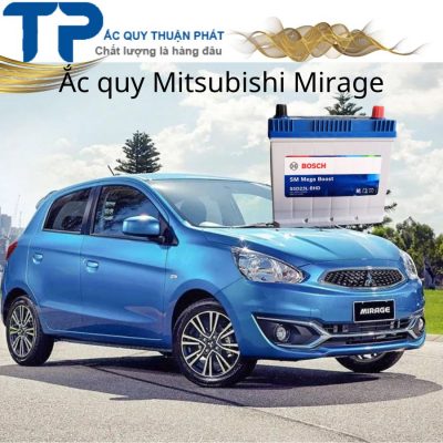 Thay ắc quy Mitsubishi Mirage tận nơi TPHCM;