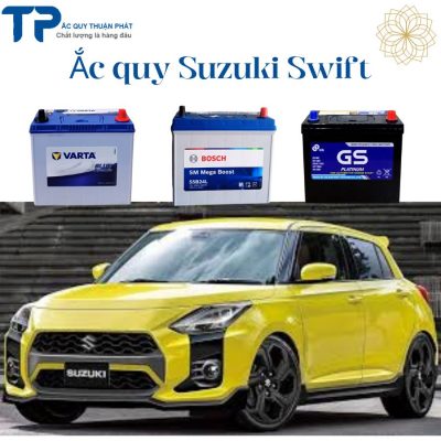 Thay ắc quy Suzuki Swift tận nơi TPHCM;