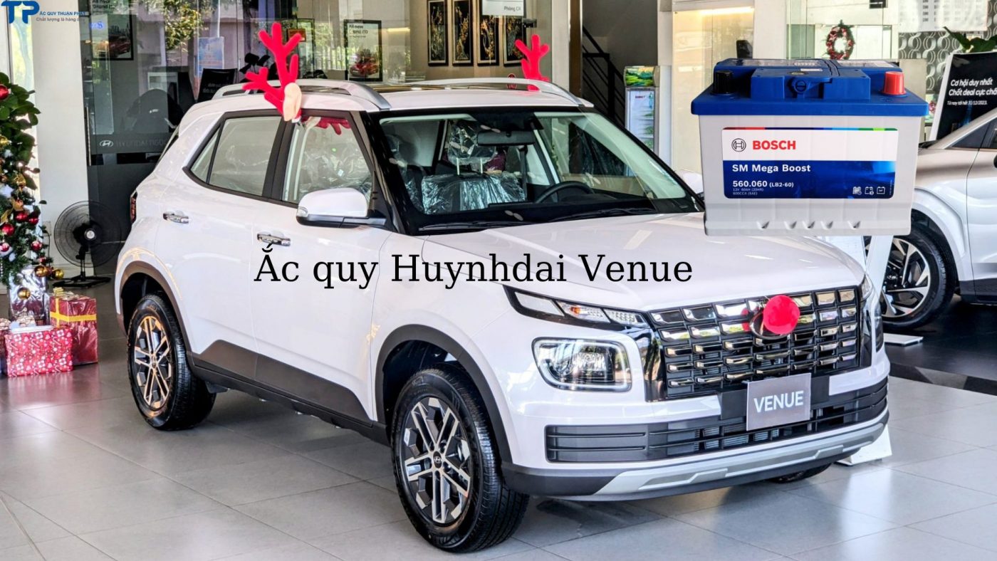 Ắc quy Huynhdai Venue giá tốt tại TPHCM