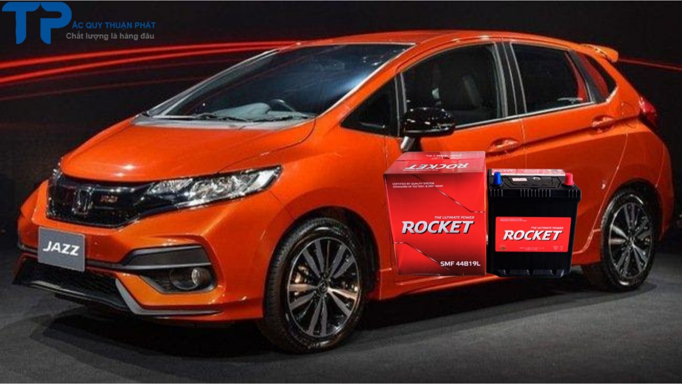 Ắc quy Rocket chuyên dùng cho Honda Jazz