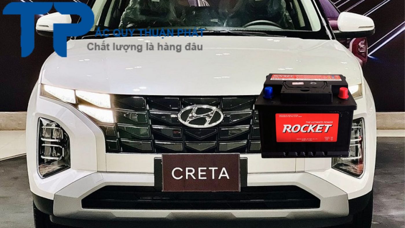 Ắc quy Rocket chuyên dụng cho Huynhdai Creta