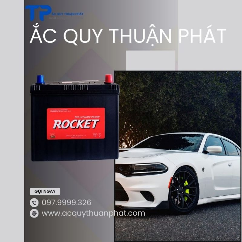 Ắc quy ROCKET SMF NX110-6SLS chuyên dùng cho ô tô