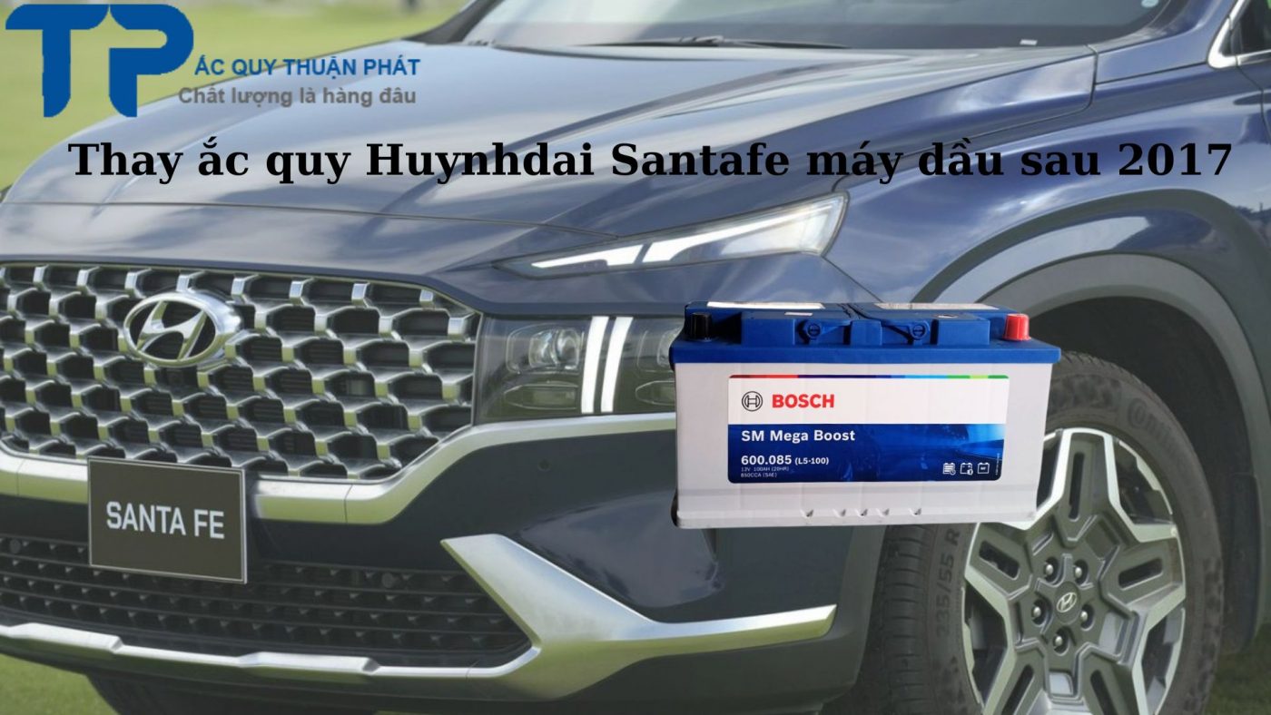 Cứu hộ ắc quy Huynhdai Santafe