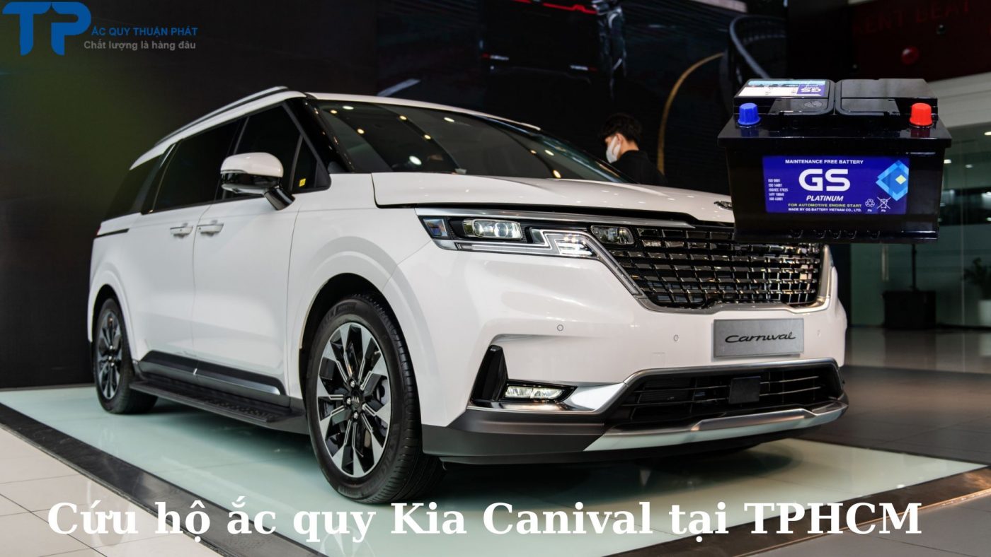 Cứu hộ ắc quy Kia Canival tại TPHCM