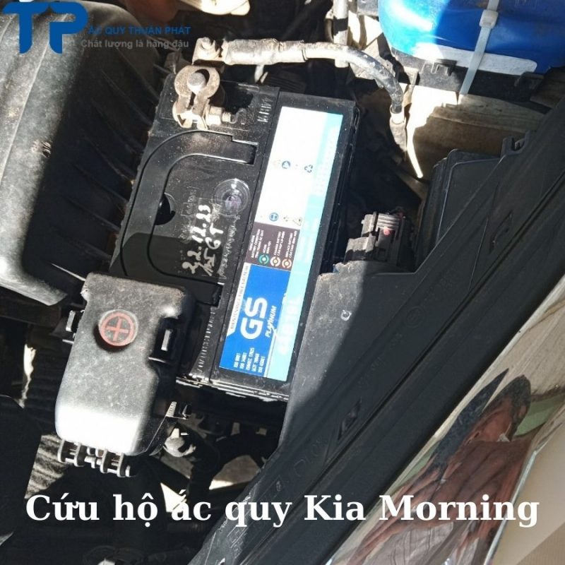 Cứu hộ ắc quy Kia Morning