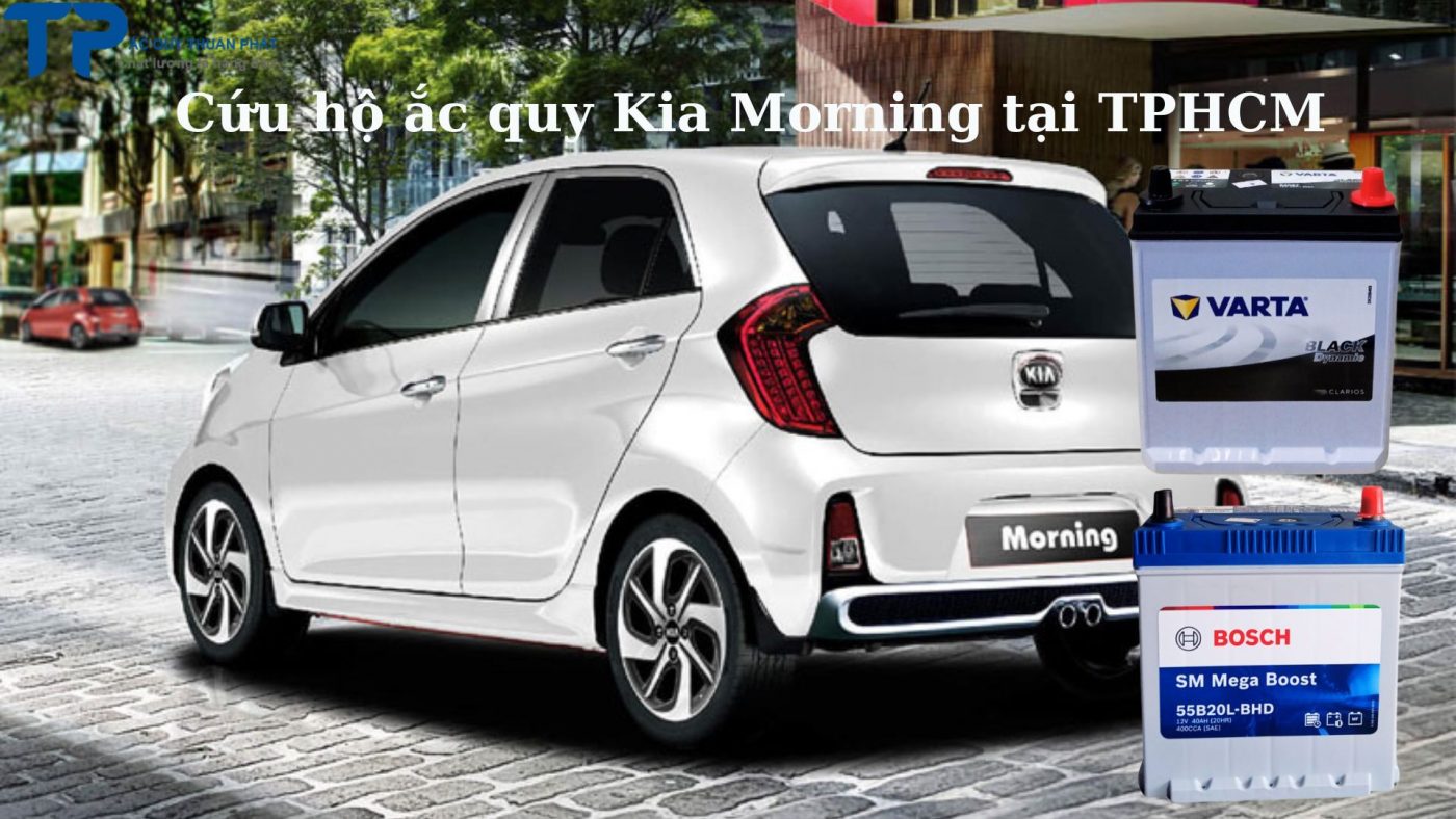 Cứu hộ ắc quy Kia Morning tại TPHCM