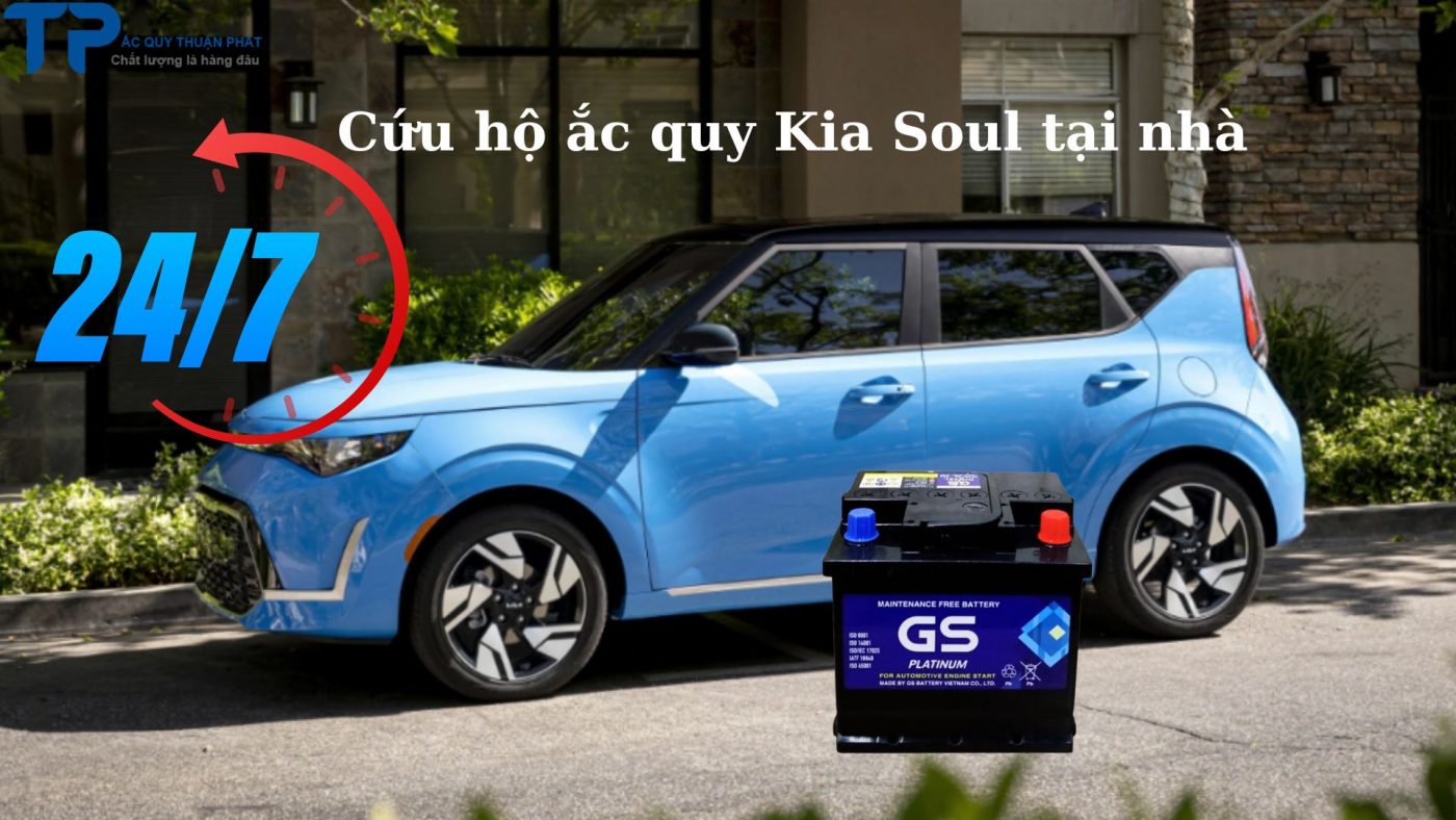 Cứu hộ ắc quy ô tô Kia Soul tại TPHCM