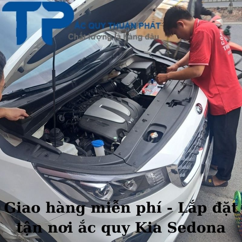 Giao hàng miễn phí, lắp đặt tận nơi xe Kia Sedona