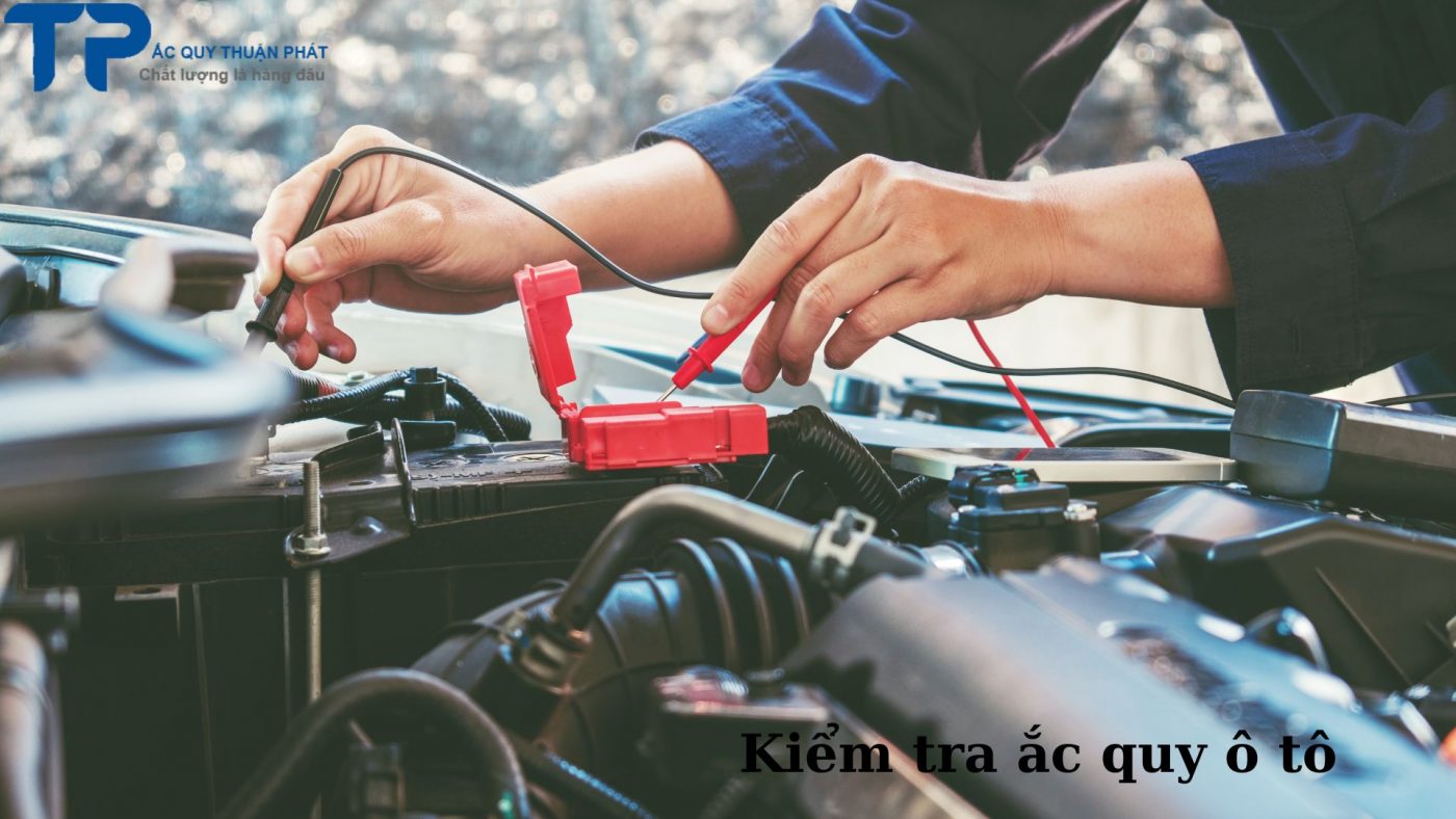 Kiểm tra ắc quy ô tô Kia Sonet